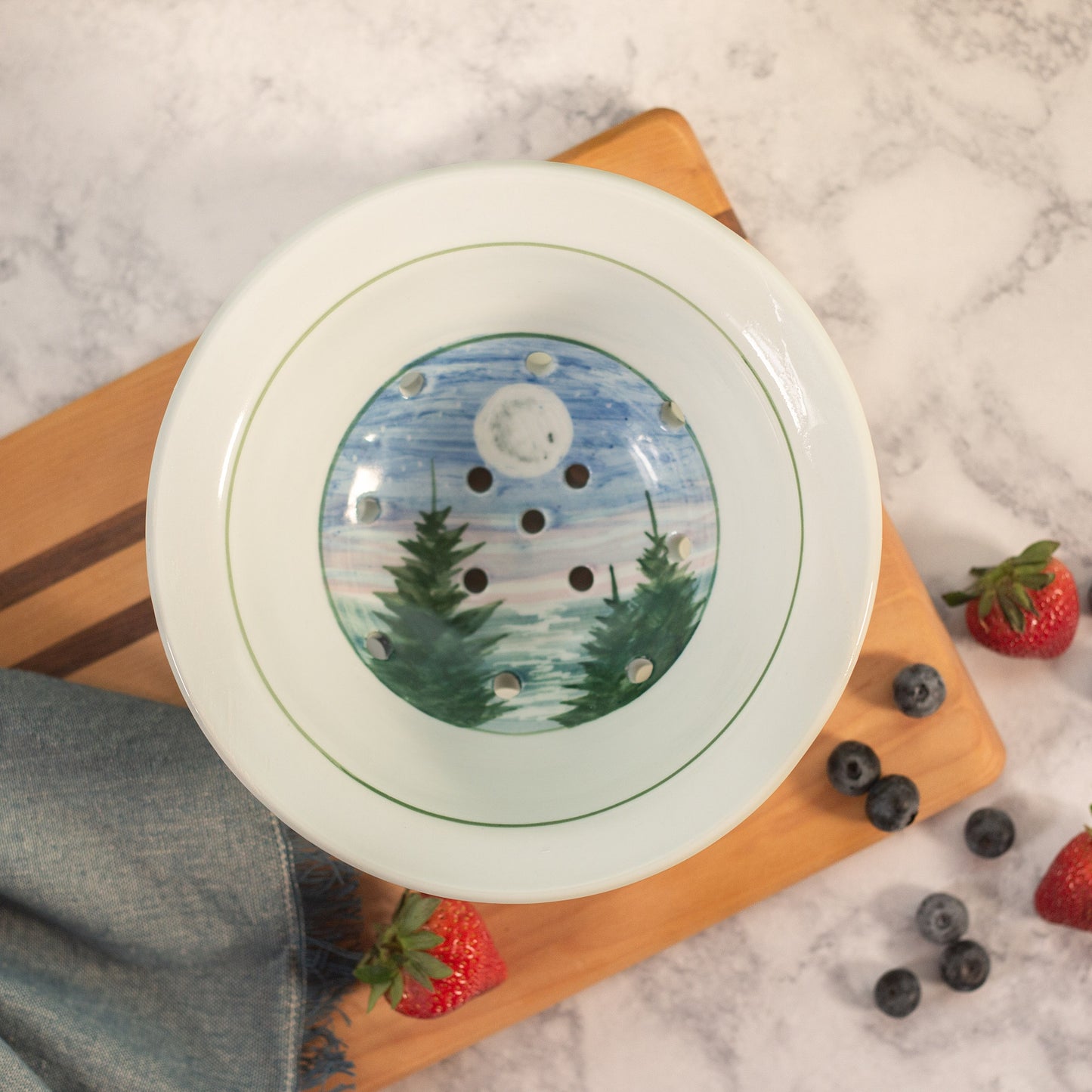 Berry Bowl & Blueberries for Sal Cookbook