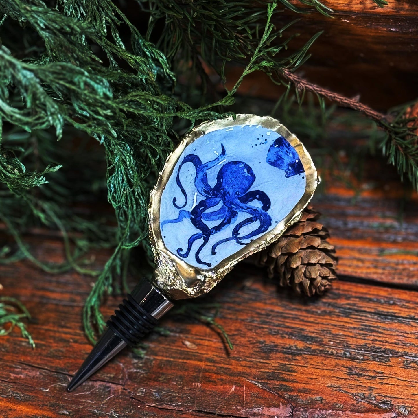 Wine Chiller & Oyster Shell Stopper