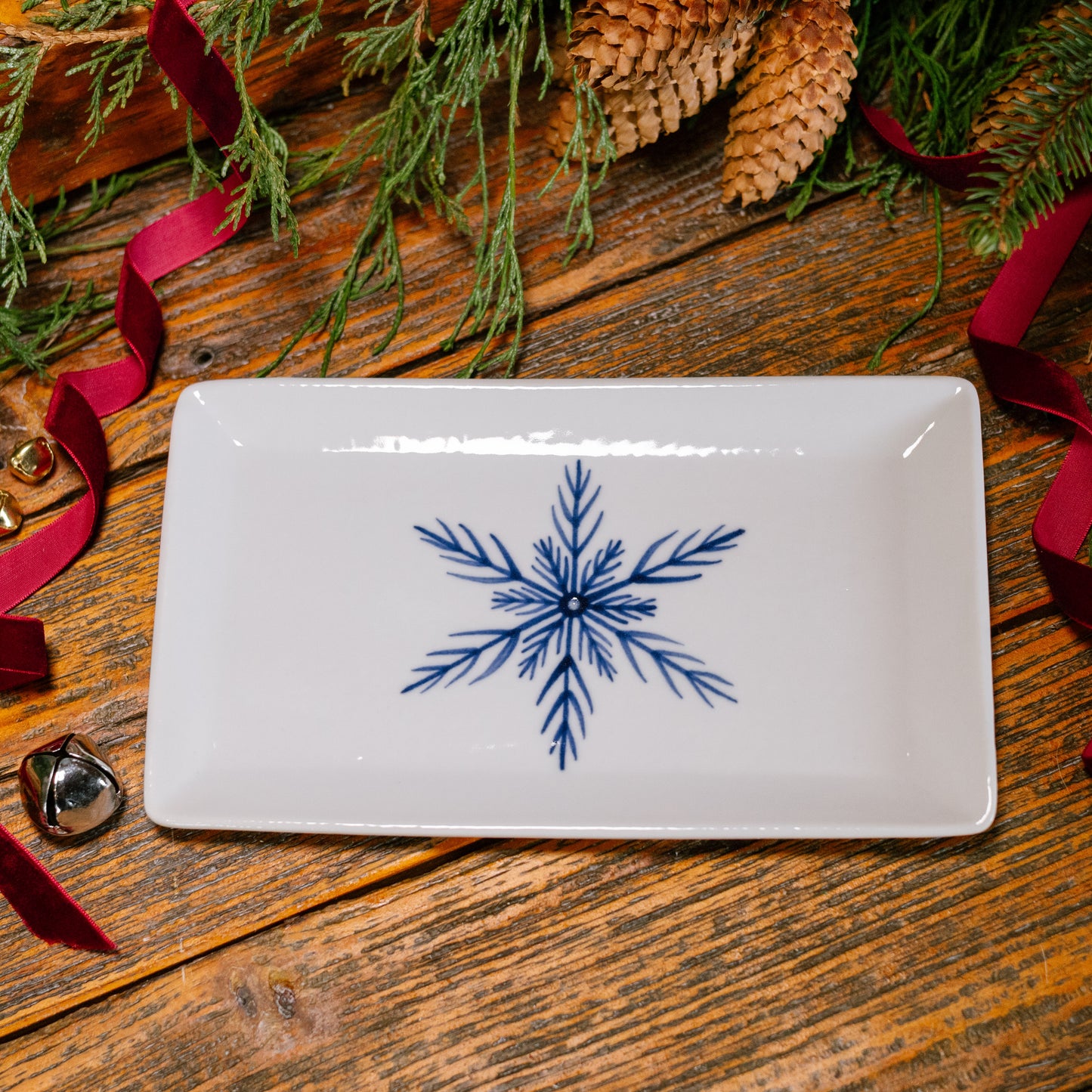 Appetizer Plate, Nordic Snowflake