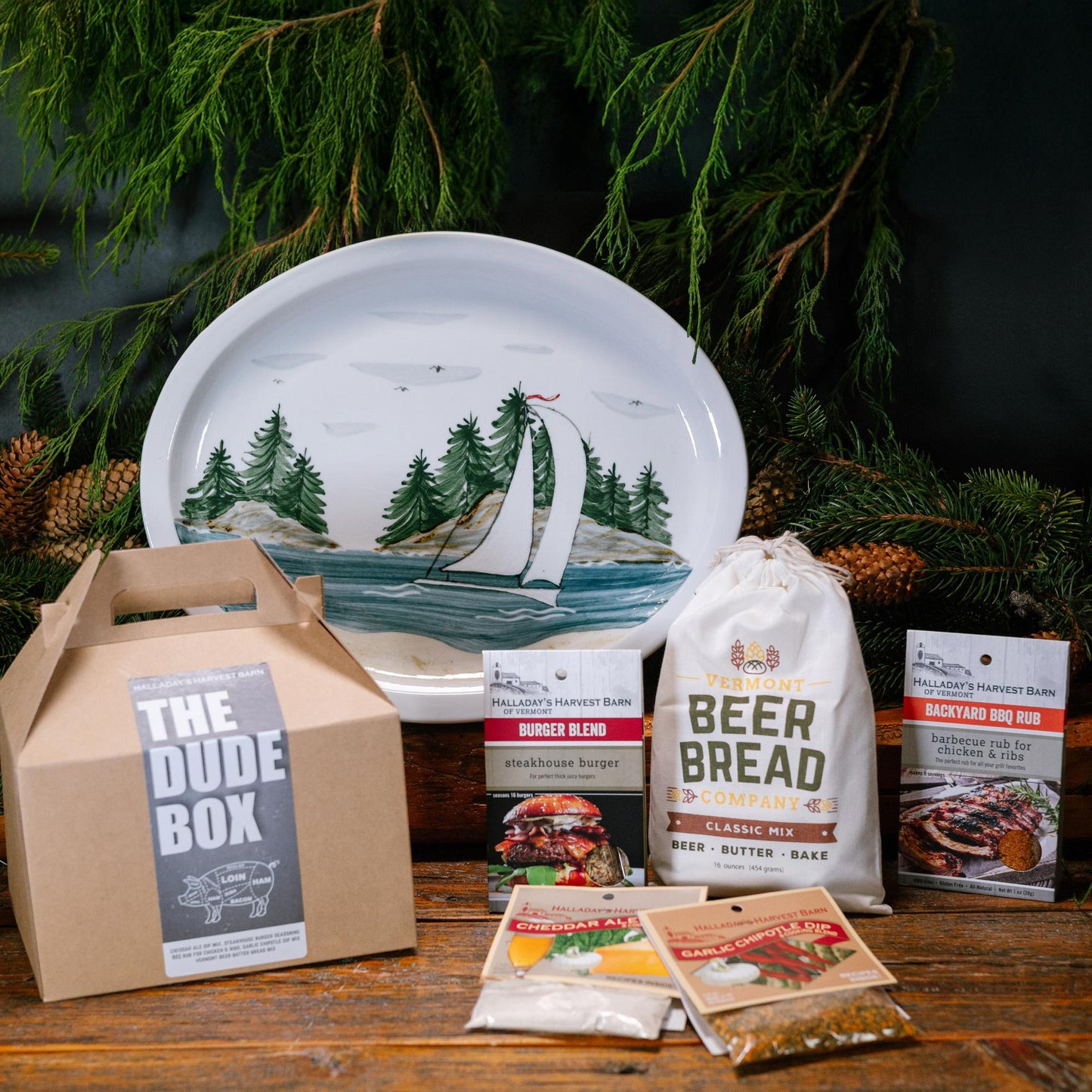 Oval Platter & Dude Box