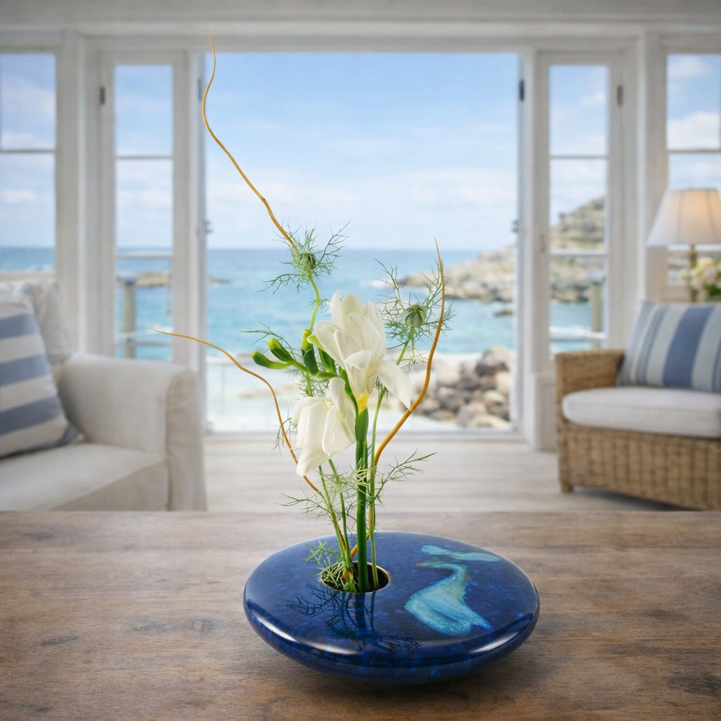 GUERLAIN ネイビー Flower Vase GUERLAIN ネイビー Flower Vase