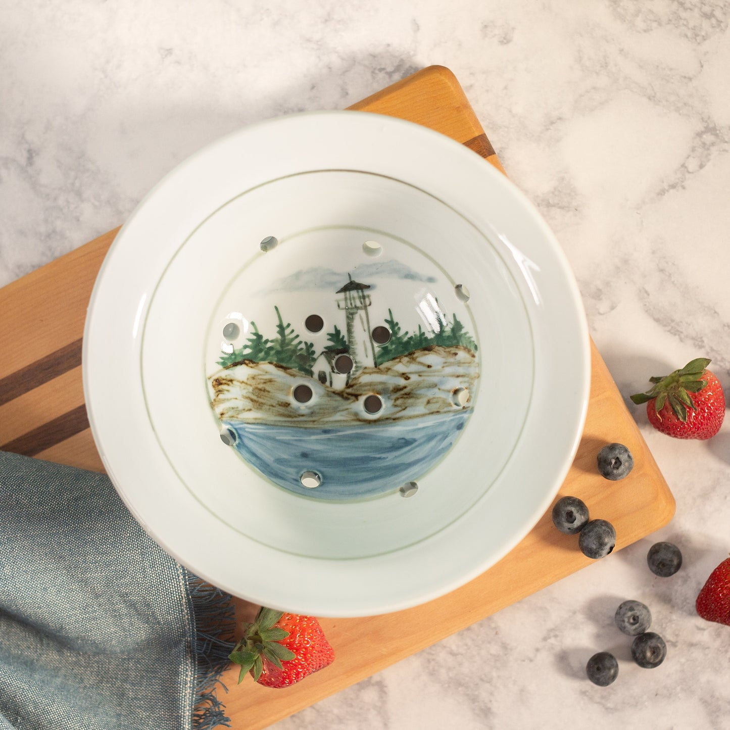 Berry Bowl with Plate