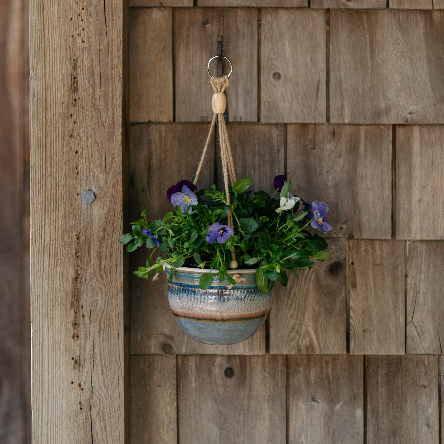 Round Hanging Planter