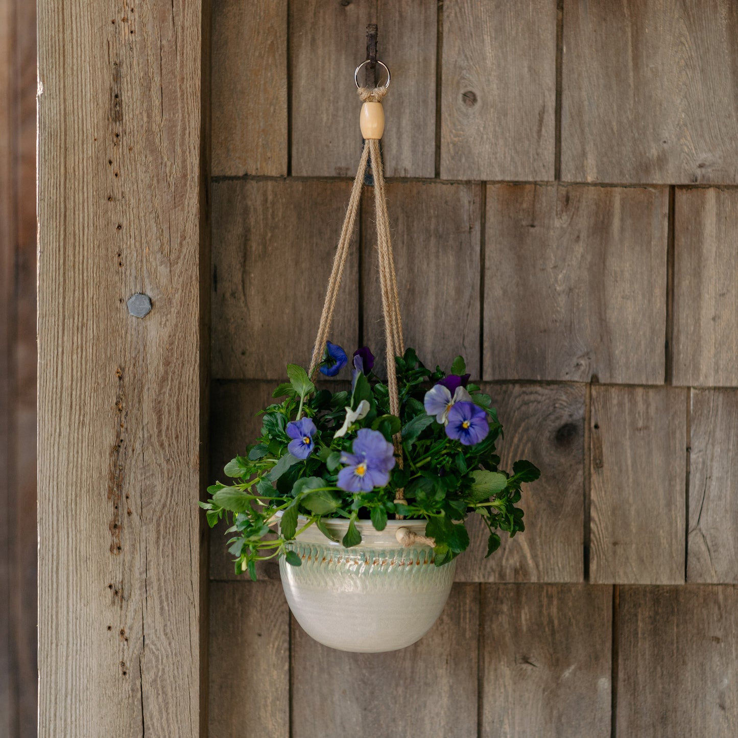 Round Hanging Planter