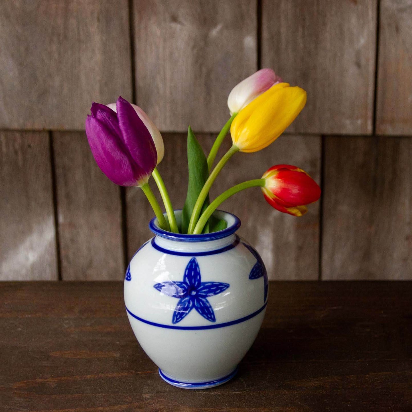 Small Thrown Vase, Starfish