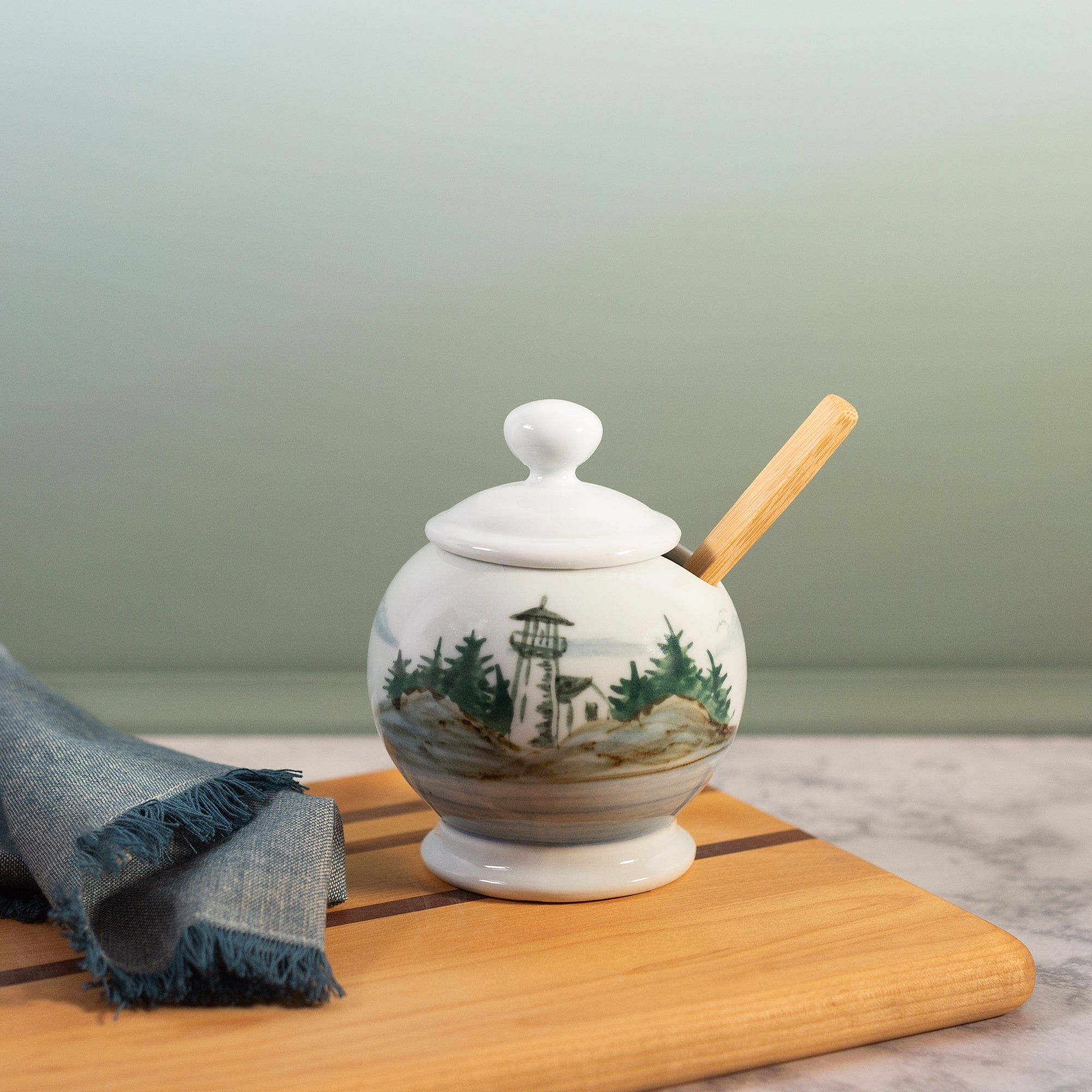Georgetown Pottery Sugar Jar - Thumbnail 3