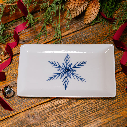 Appetizer Plate, Nordic Snowflake