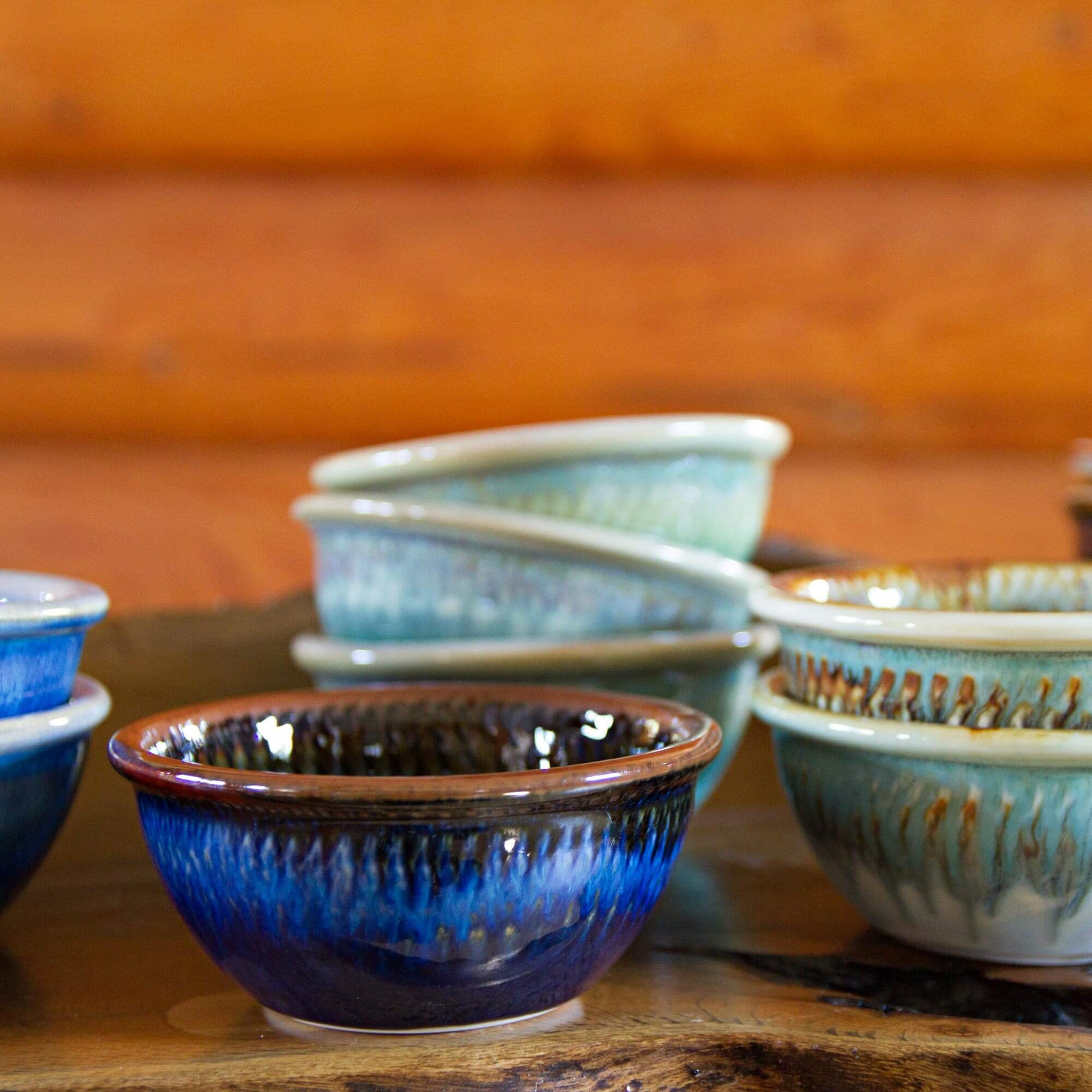 Handmade Pottery Custard Bowl made by Georgetown Pottery in Maine