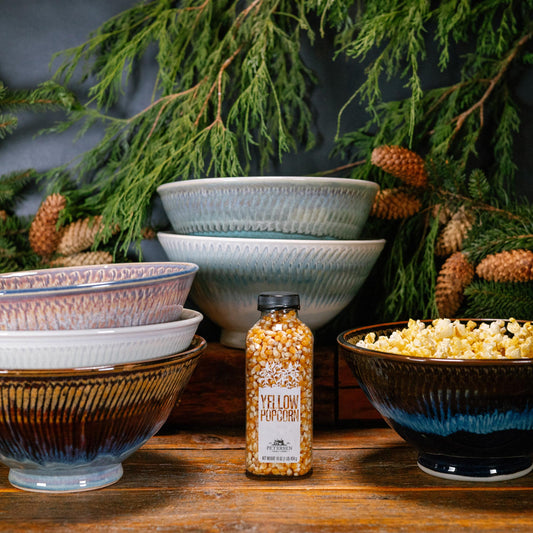 Popcorn Bowl & Gourmet Popping Kernels