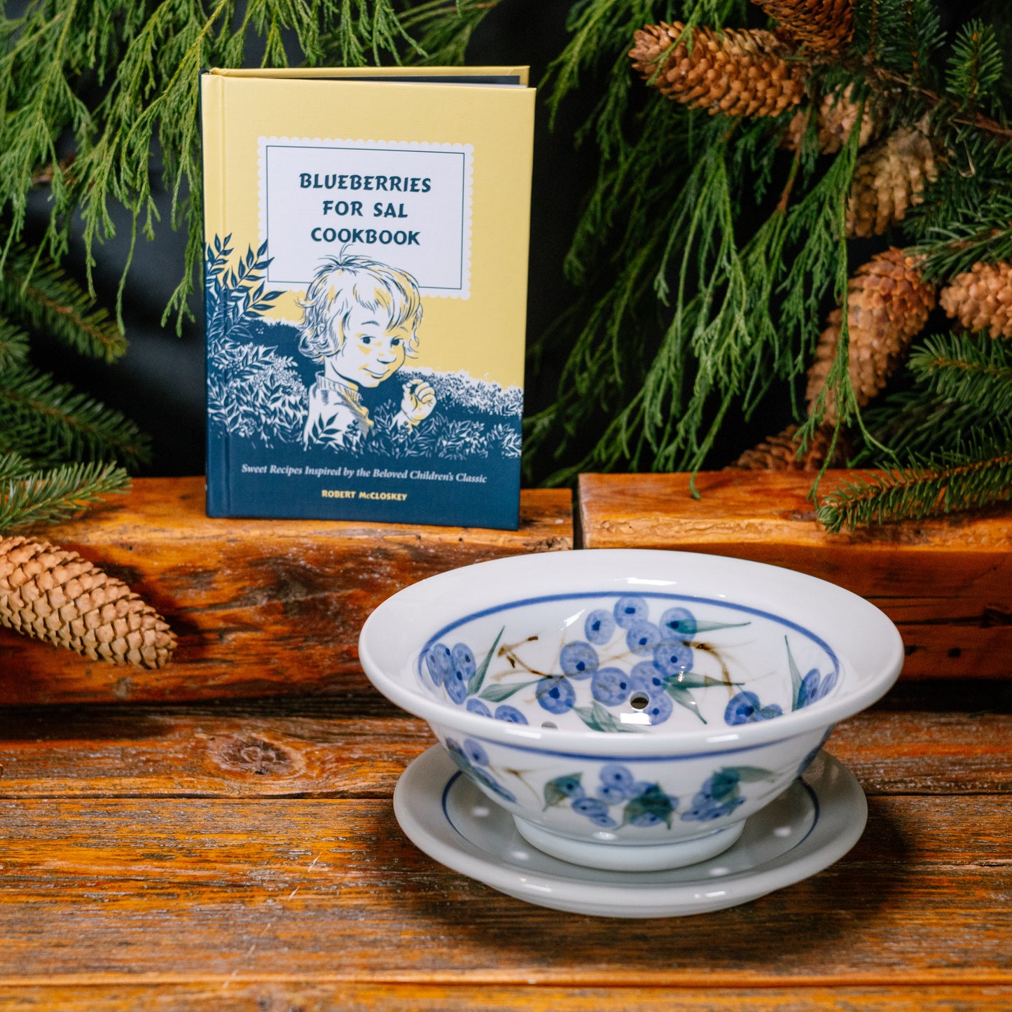 Berry Bowl & Blueberries for Sal Cookbook