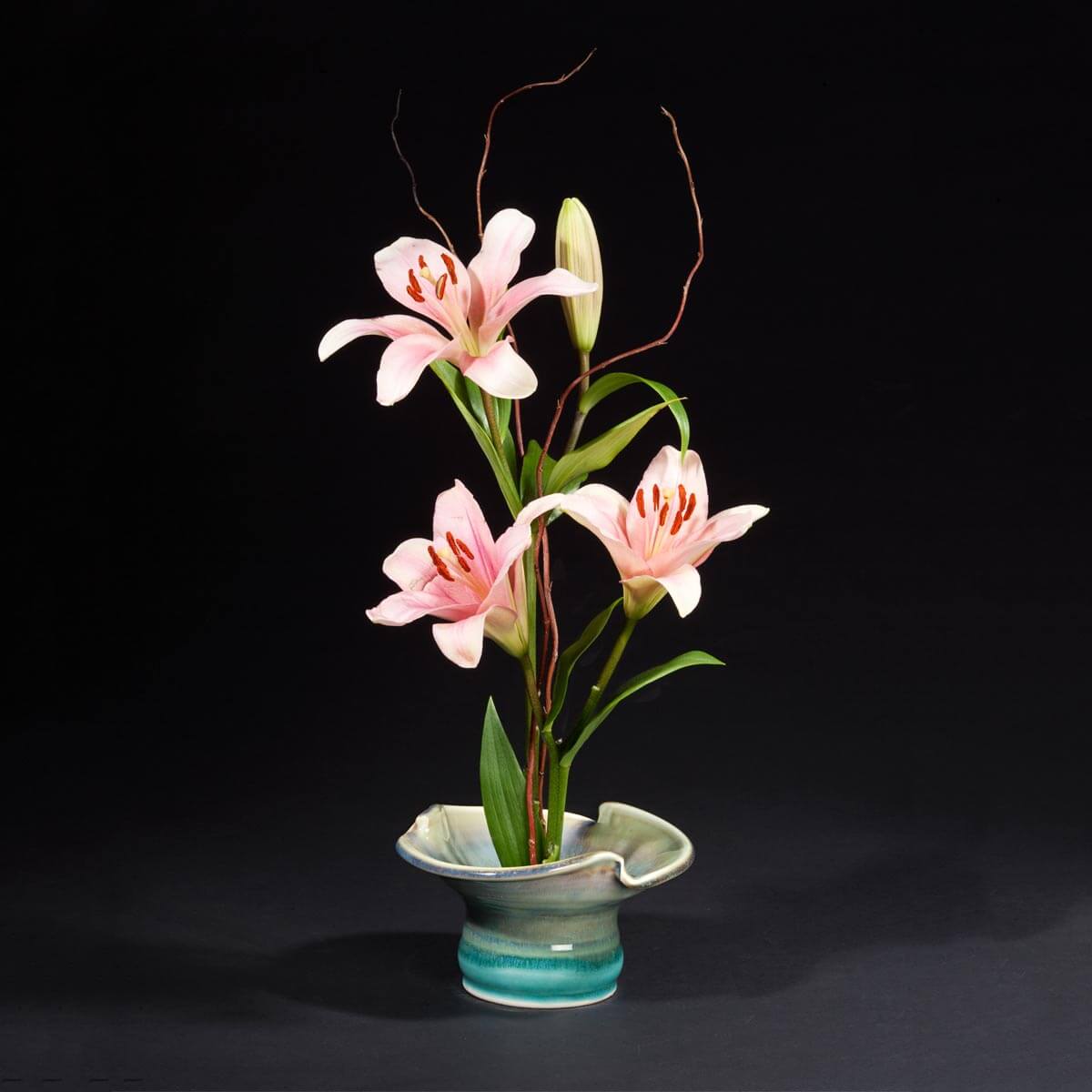 Lotus Ikebana Vase