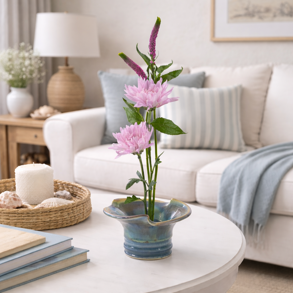 Lotus Ikebana Vase