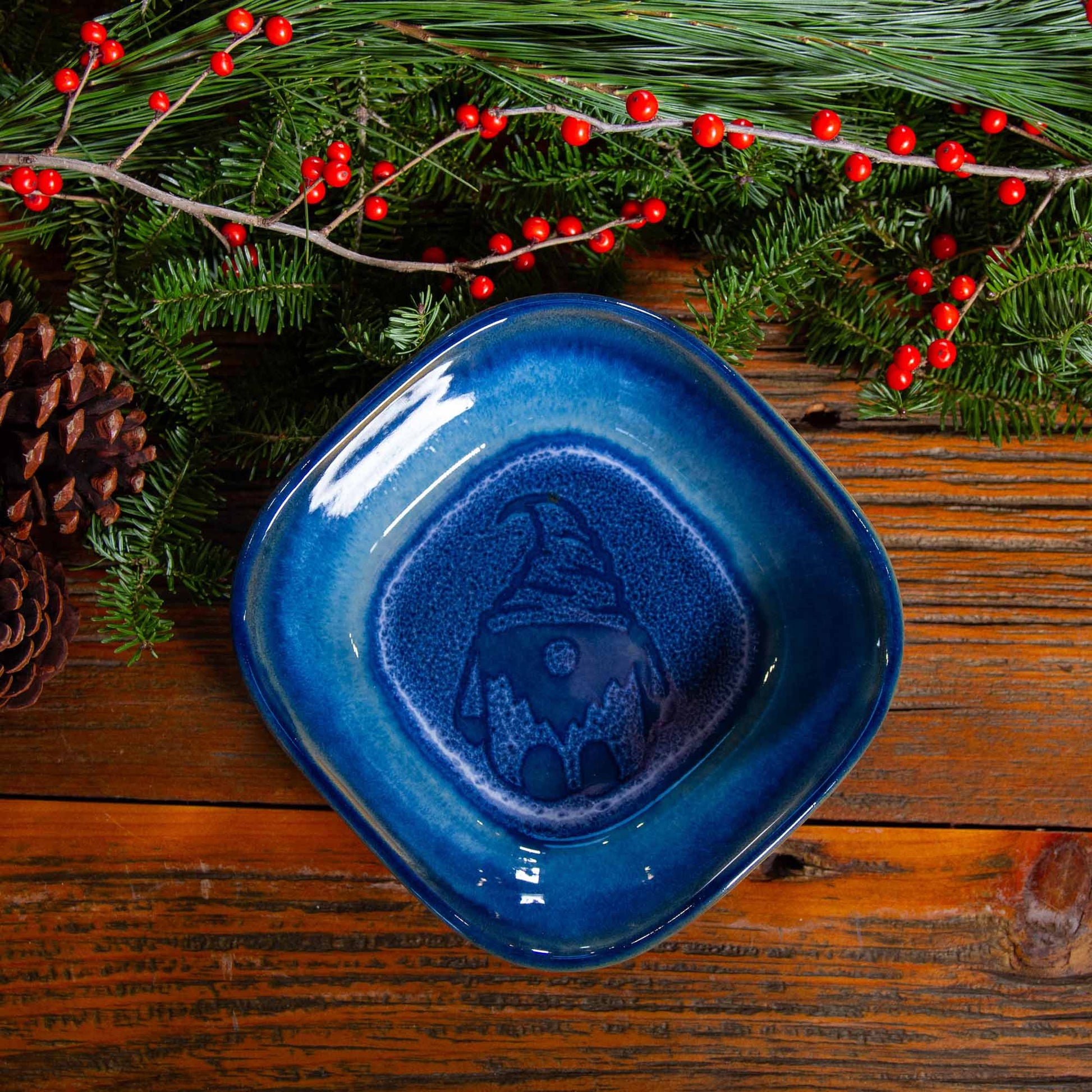 Appetizer Bowl in Blue Gnome