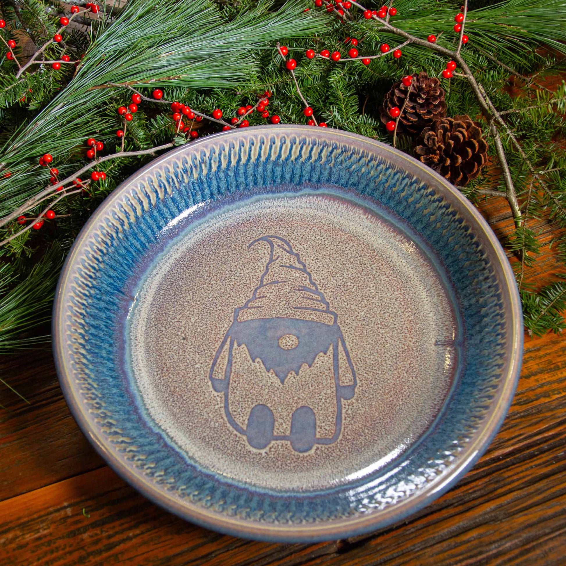 Harvest Bowl in Chattered Purple Gnome